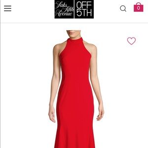 GORGEOUS red gown!